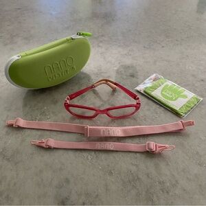 NanoVista Pink Eyeglasses - Replay 3-in-1 Style